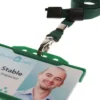 dark green lanyards ID Card Holder